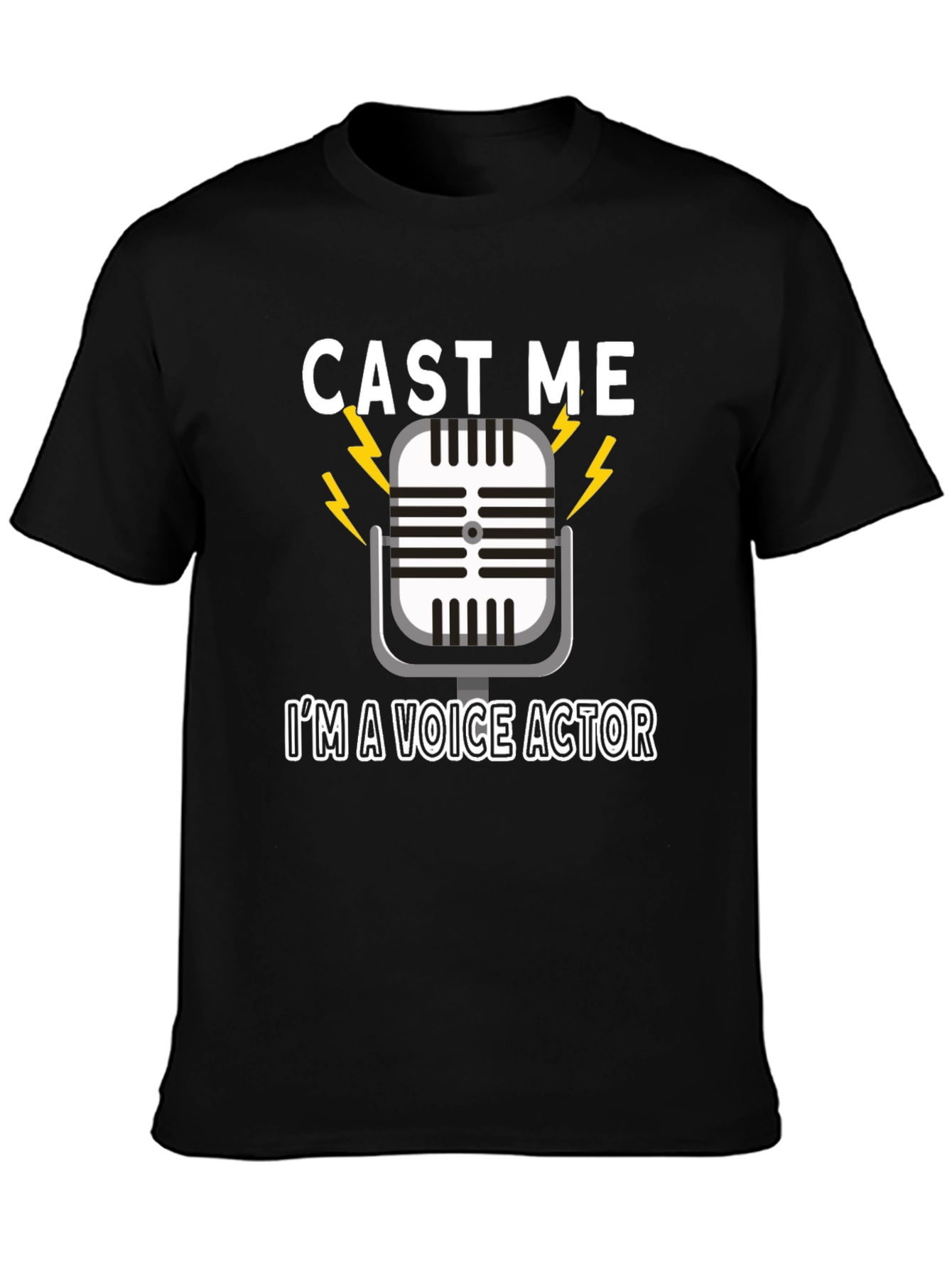Cast Me Voice Actor T-Shirt