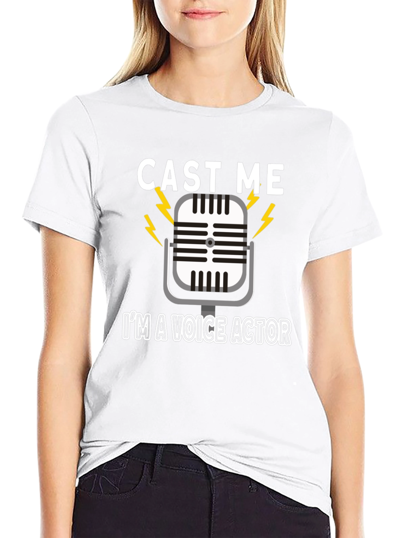 Cast Me Voice Actor T-Shirt