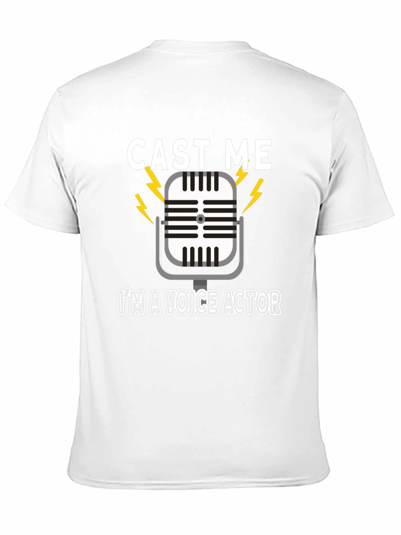 Cast Me Voice Actor T-Shirt