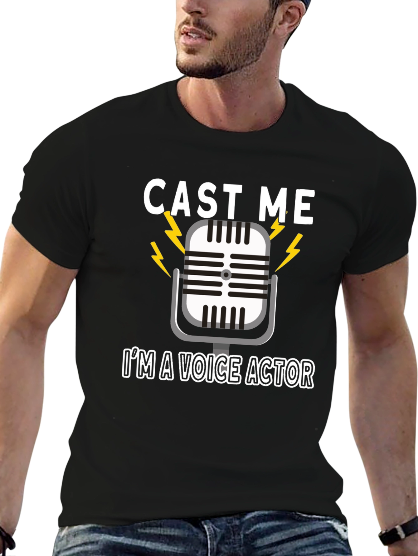 Cast Me Voice Actor T-Shirt