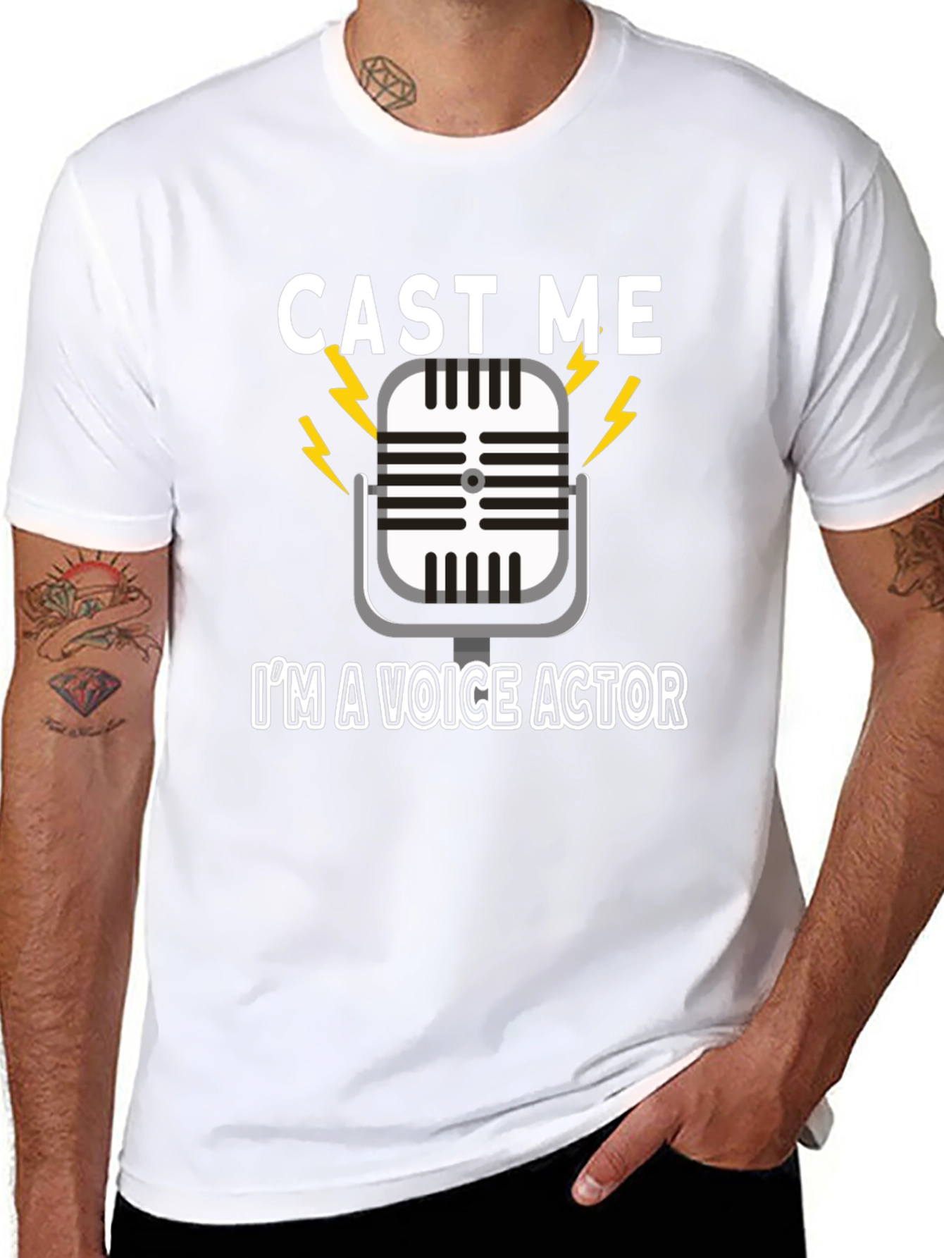 Cast Me Voice Actor T-Shirt