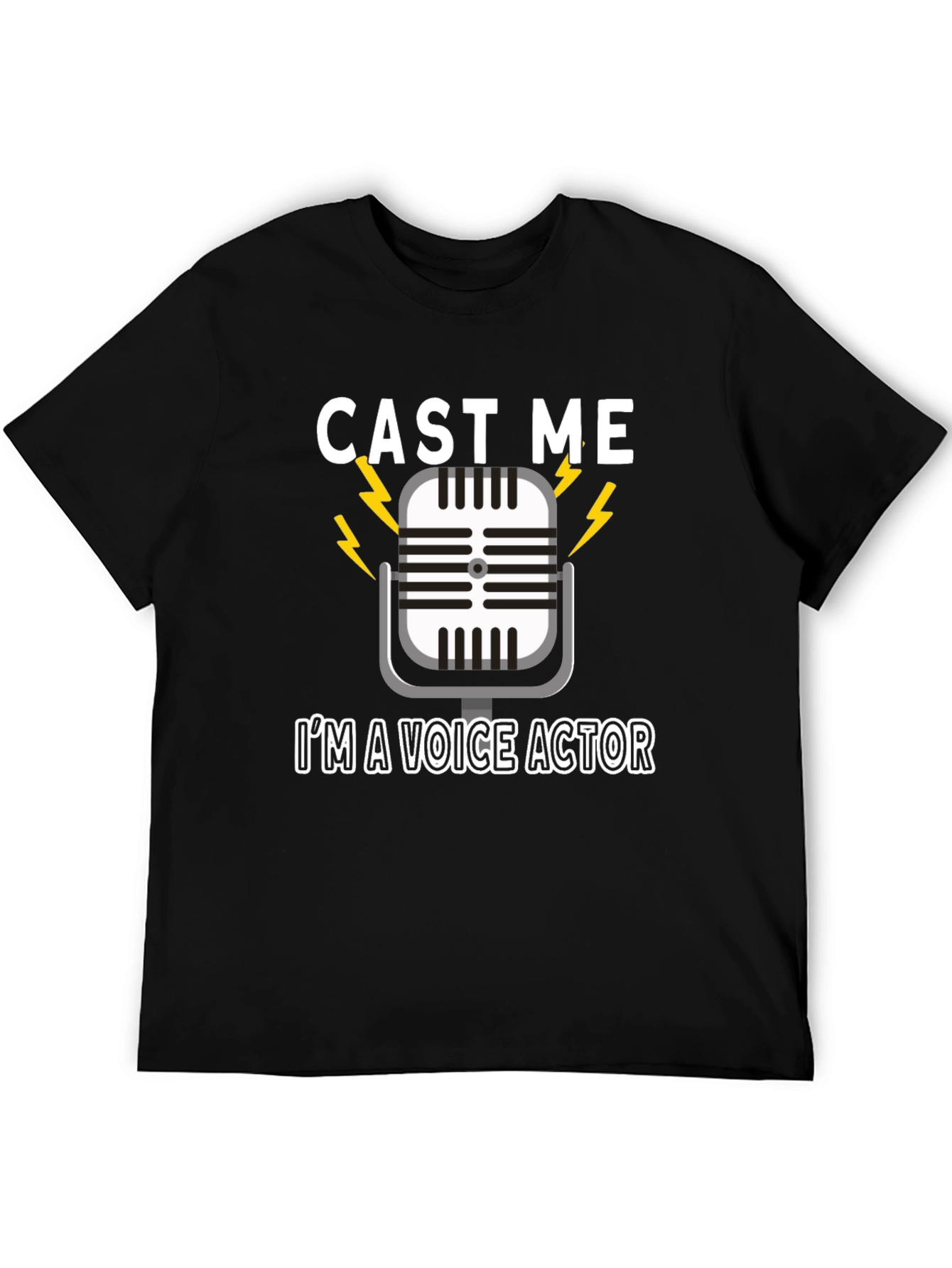 Cast Me Voice Actor T-Shirt
