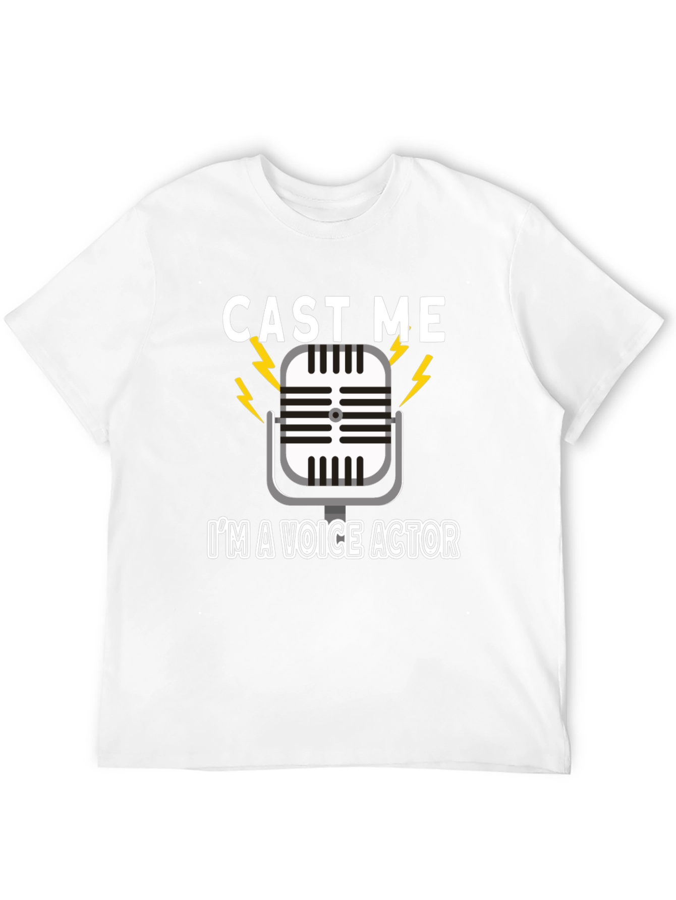 Cast Me Voice Actor T-Shirt