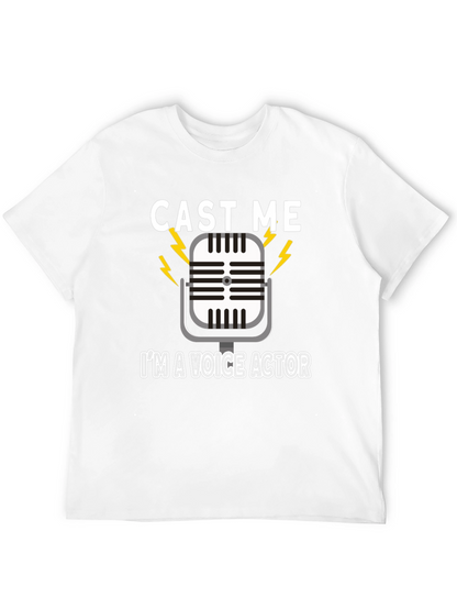 Cast Me Voice Actor T-Shirt