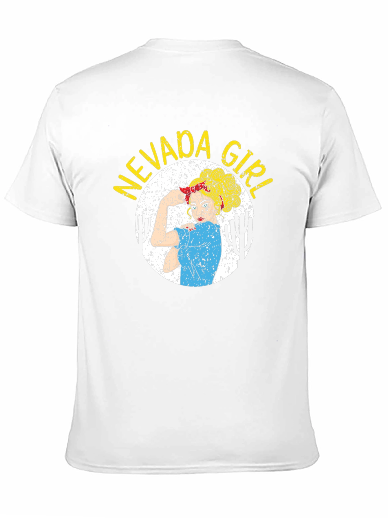 Nevada Girl Graphic T-Shirt - Black Cotton Tee