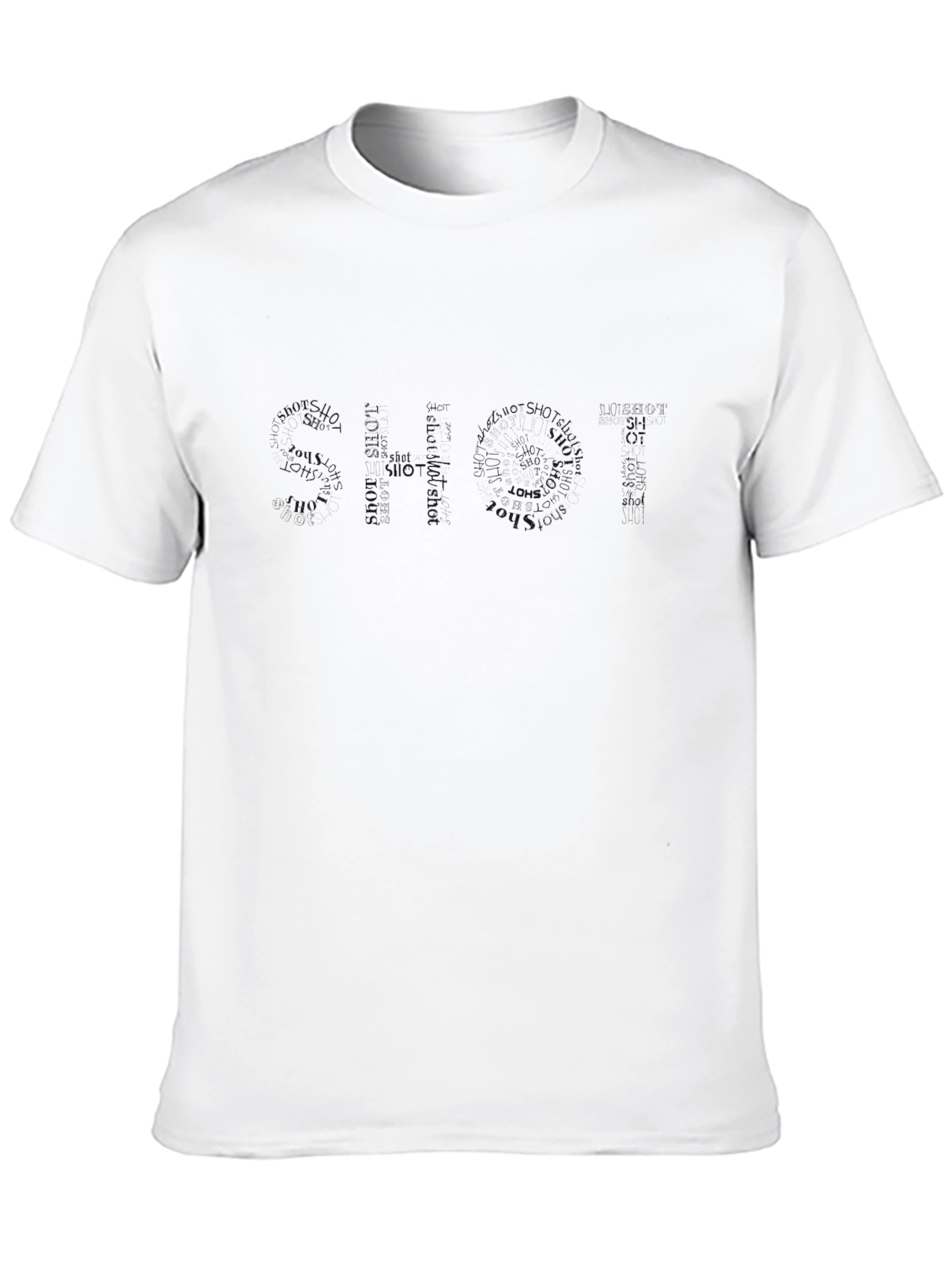 Classic Black Crew Neck T-Shirt