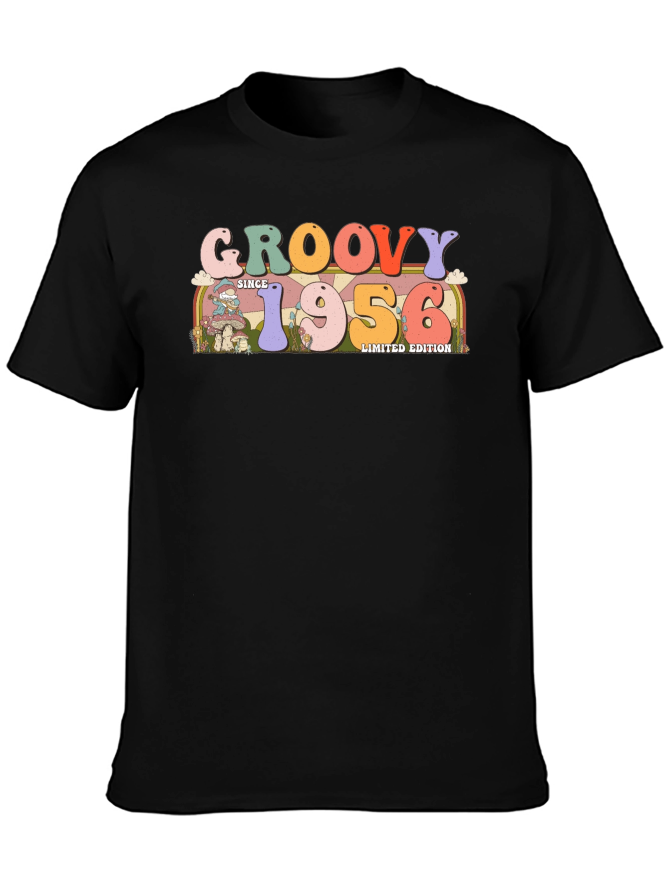 Groovy Since 1956 Limited Edition Black T-Shirt