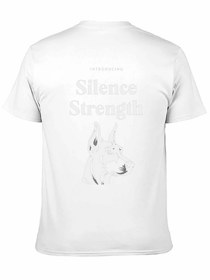 Silence & Strength Dog T-Shirt