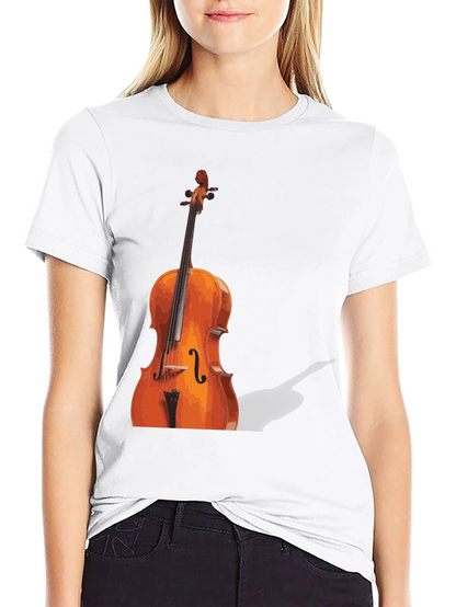 Cello T-Shirt: Musical Instrument Graphic Tee