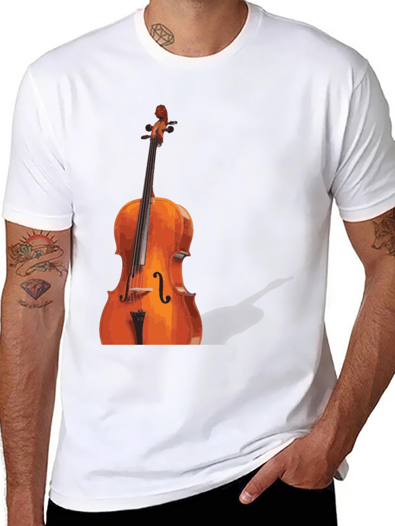 Cello T-Shirt: Musical Instrument Graphic Tee