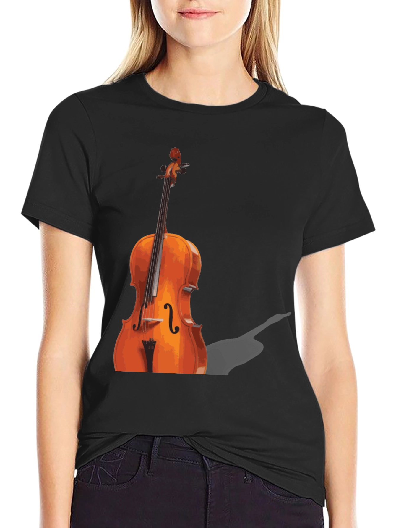 Cello T-Shirt: Musical Instrument Graphic Tee
