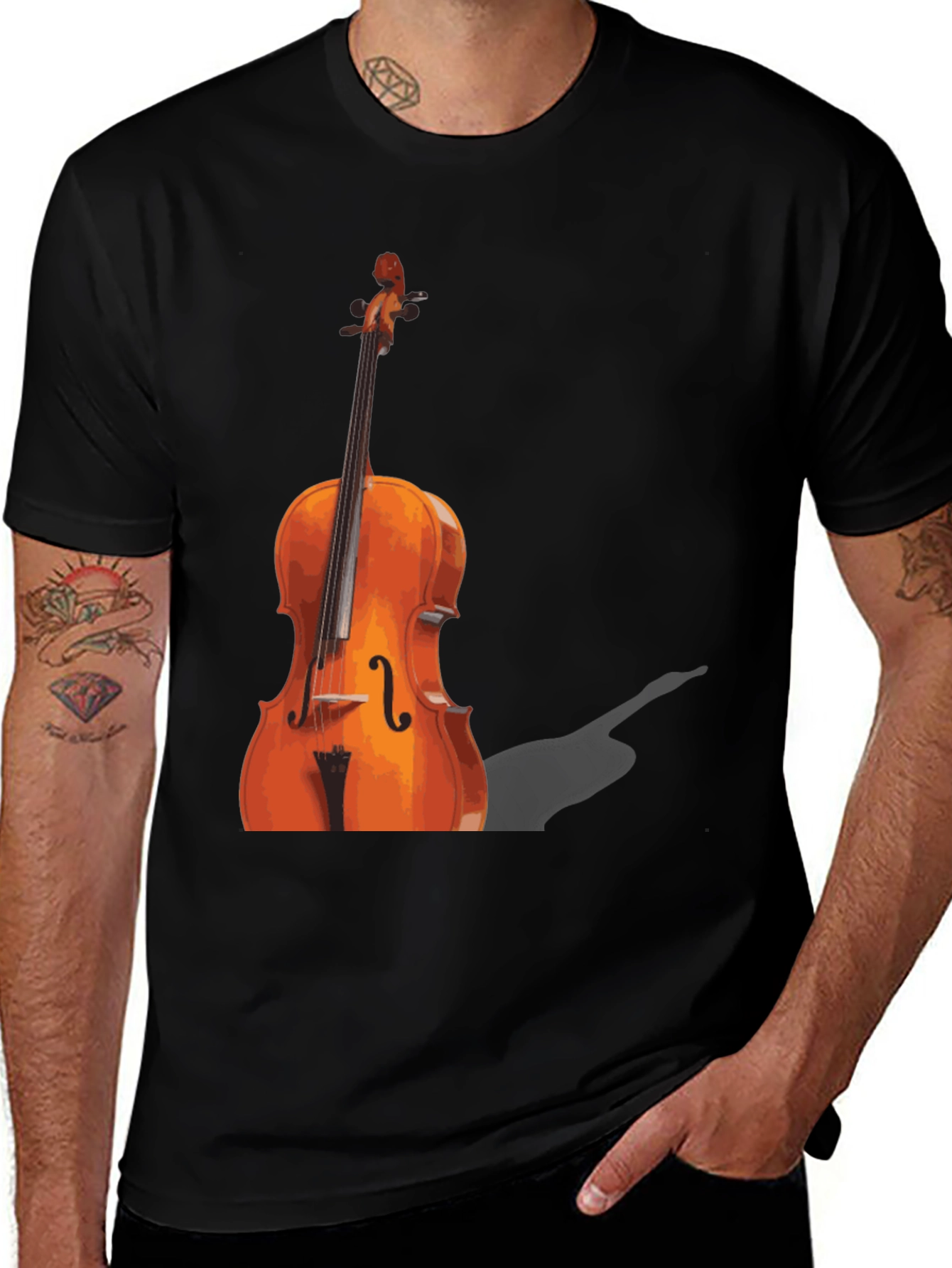 Cello T-Shirt: Musical Instrument Graphic Tee