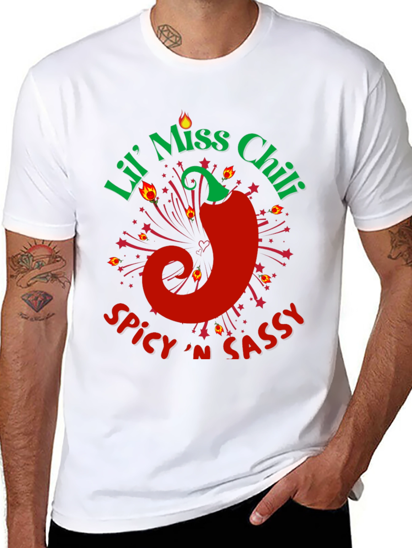 Lil Miss Chili Spicy n Sassy Graphic Tee
