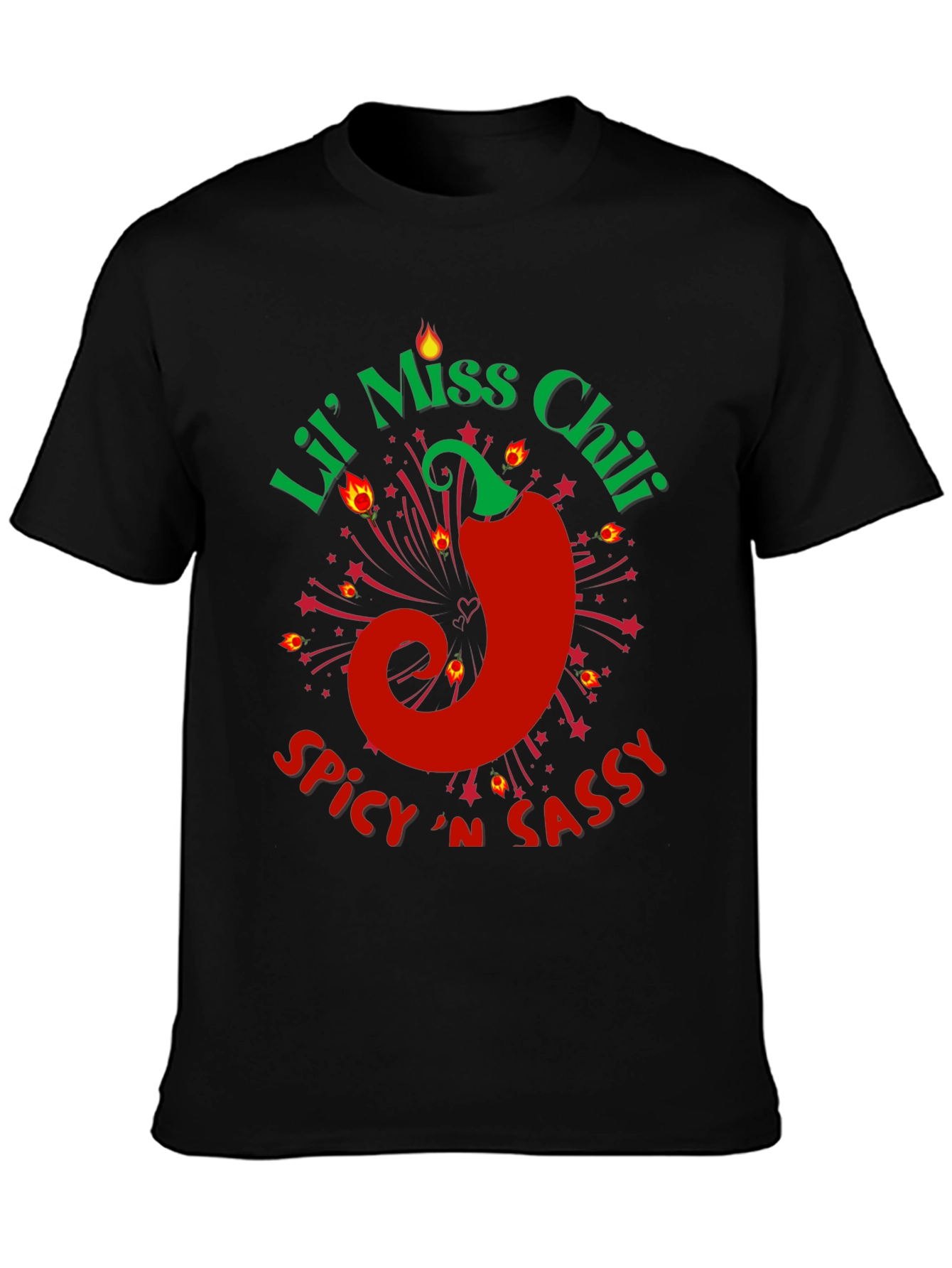 Lil Miss Chili Spicy n Sassy Graphic Tee