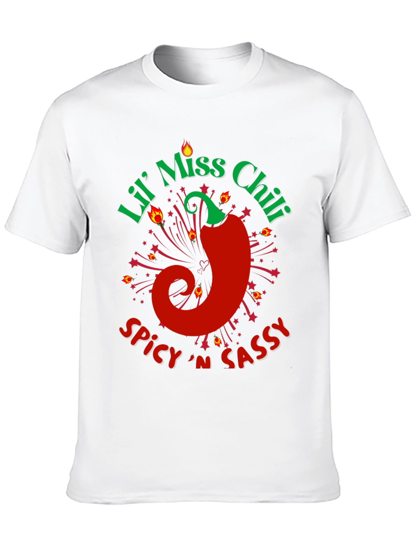 Lil Miss Chili Spicy n Sassy Graphic Tee