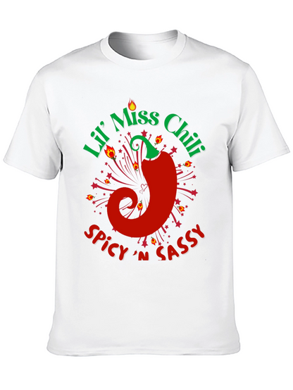 Lil Miss Chili Spicy n Sassy Graphic Tee