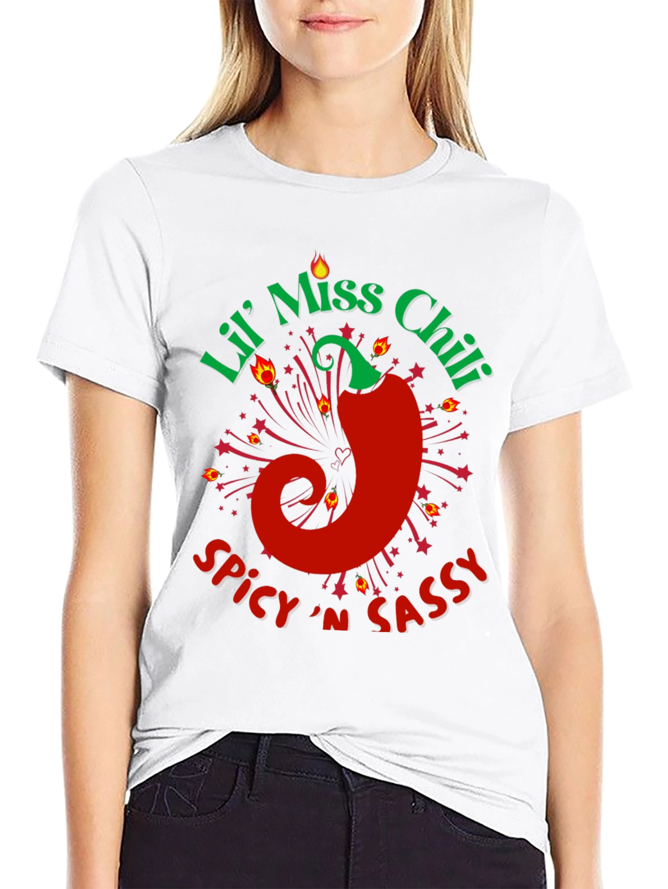 Lil Miss Chili Spicy n Sassy Graphic Tee
