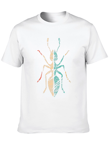 Retro Ant Graphic Tee - Black