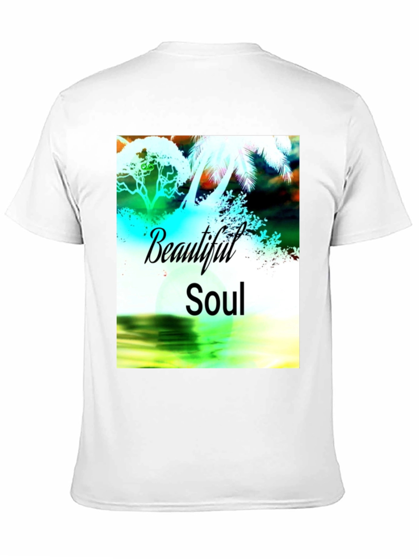 Beautiful Soul Graphic Black T-Shirt