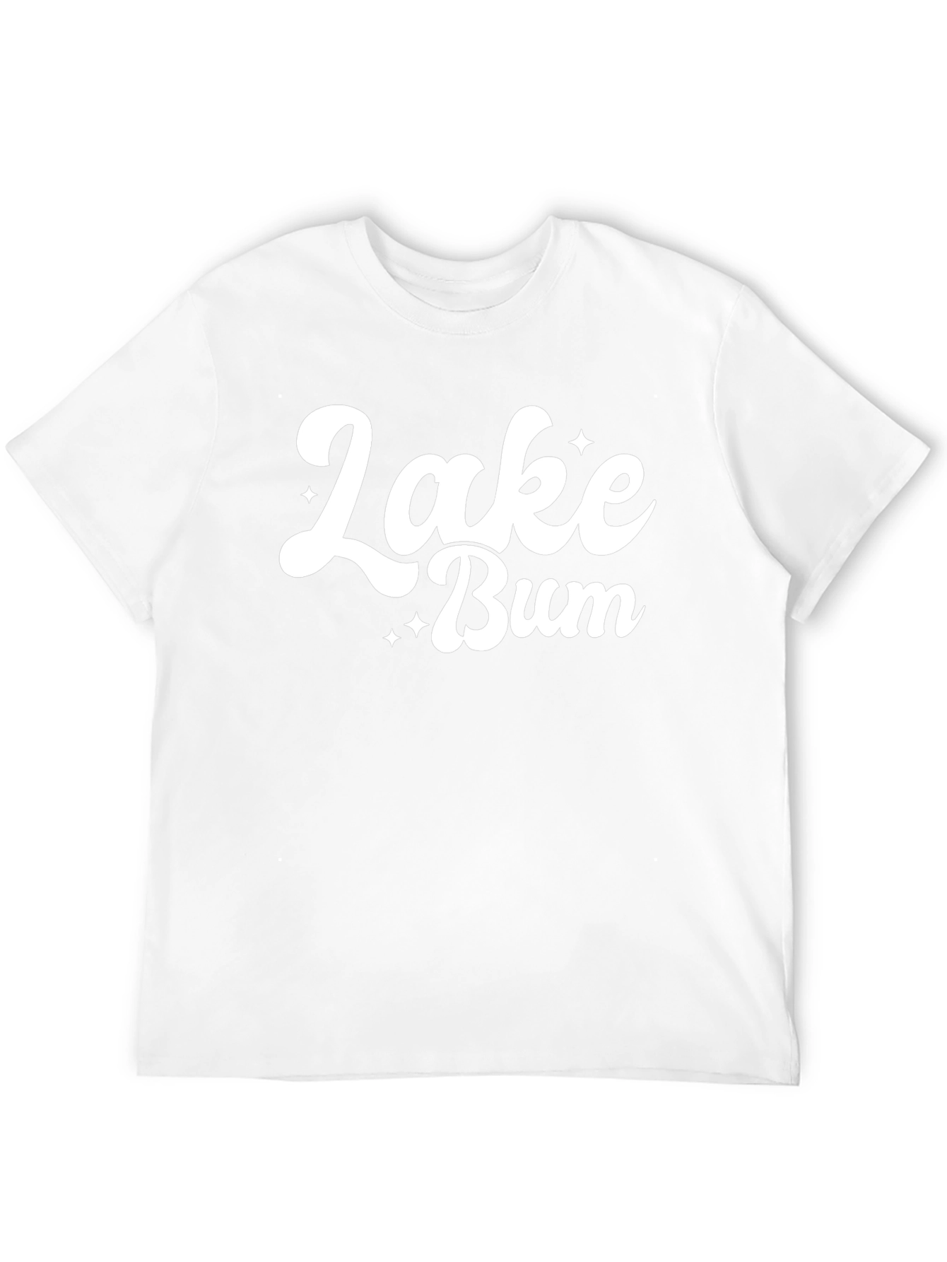 Lake Bum T-Shirt - Casual Graphic Tee