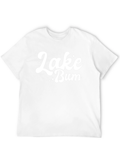 Lake Bum T-Shirt - Casual Graphic Tee