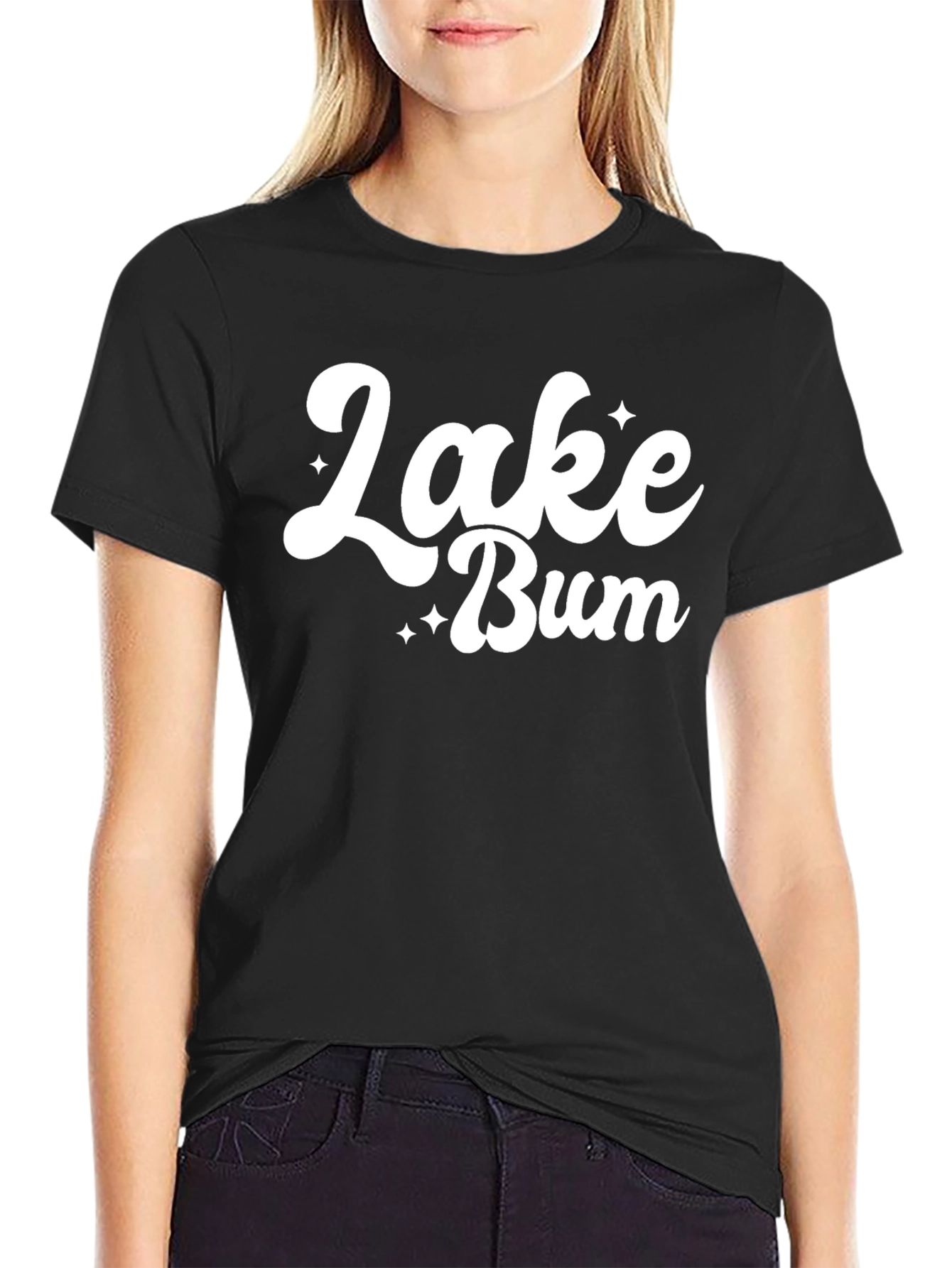 Lake Bum T-Shirt - Casual Graphic Tee