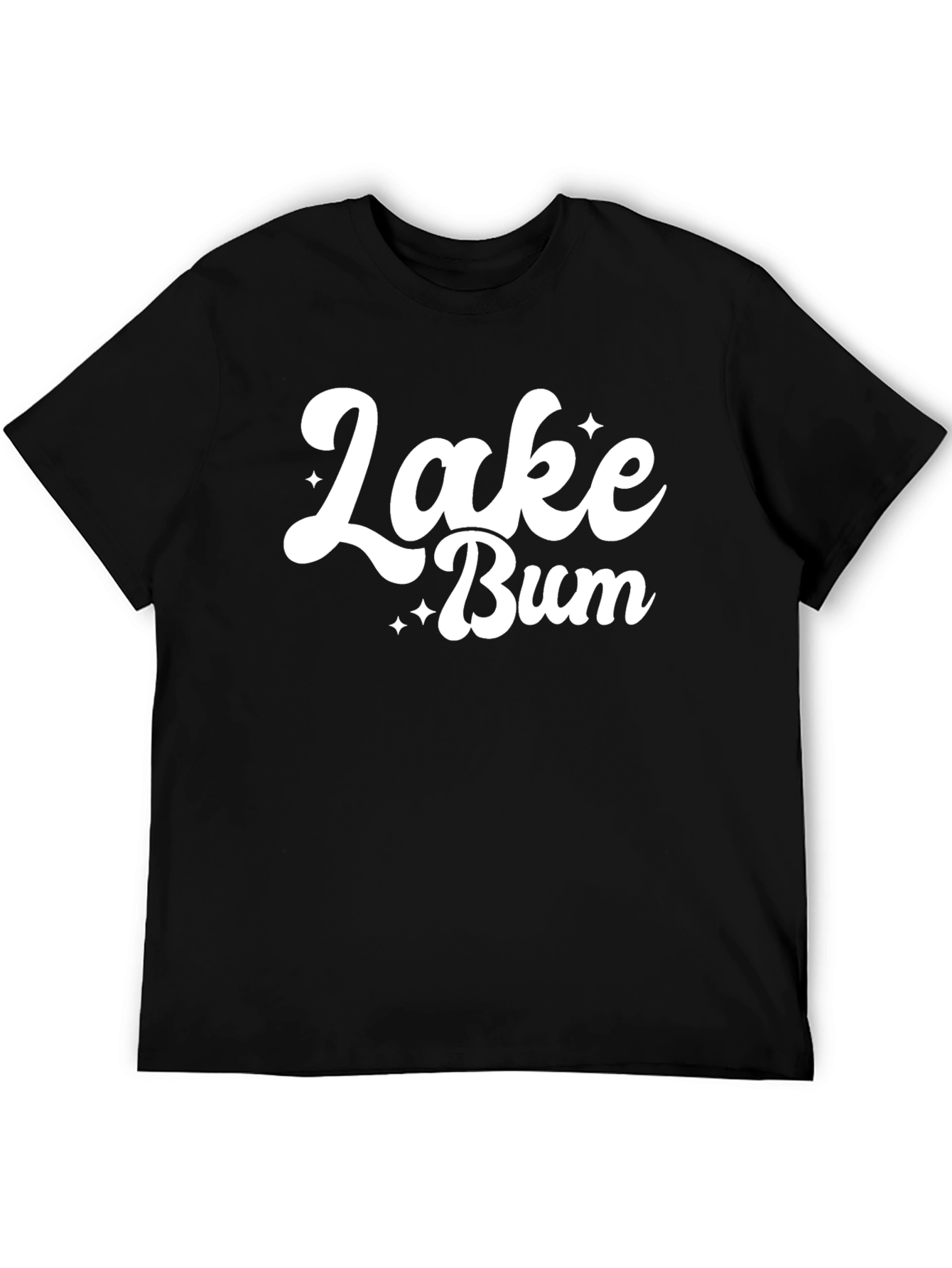 Lake Bum T-Shirt - Casual Graphic Tee