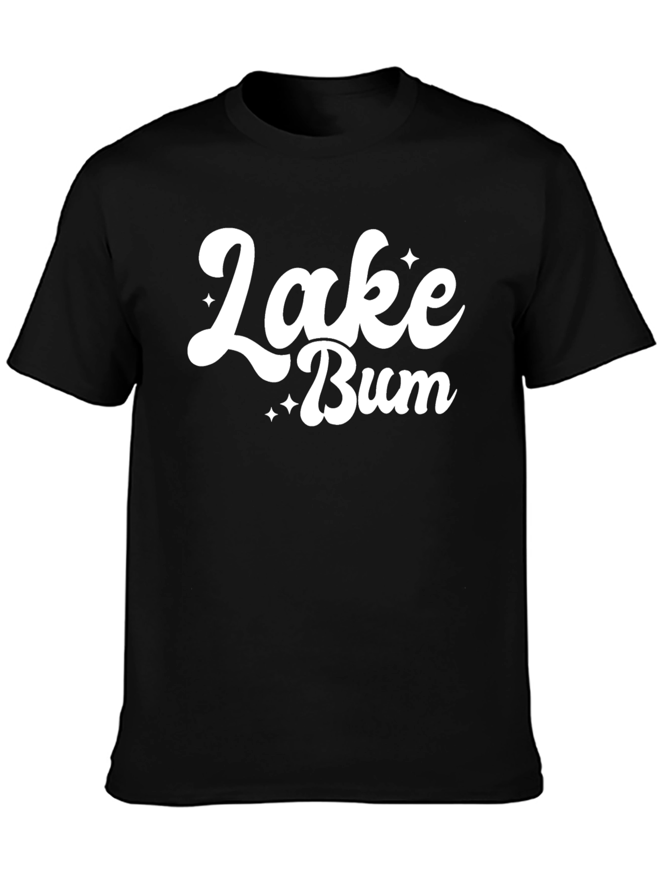 Lake Bum T-Shirt - Casual Graphic Tee