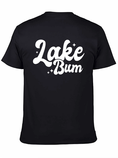 Lake Bum T-Shirt - Casual Graphic Tee