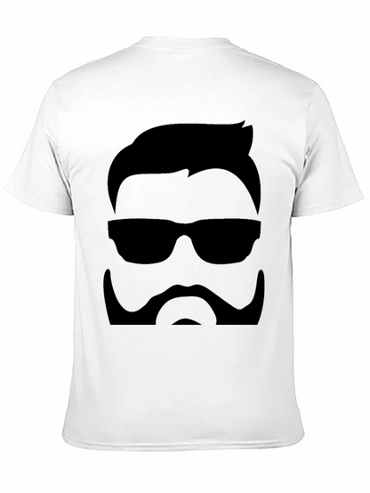 Cool Hipster Graphic Black T-Shirt