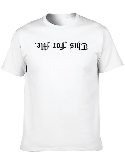 Dark Gothic Style This For All Black T-Shirt