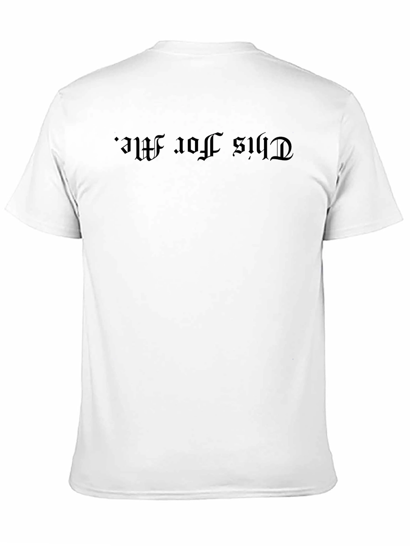 Dark Gothic Style This For All Black T-Shirt