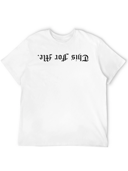 Dark Gothic Style This For All Black T-Shirt