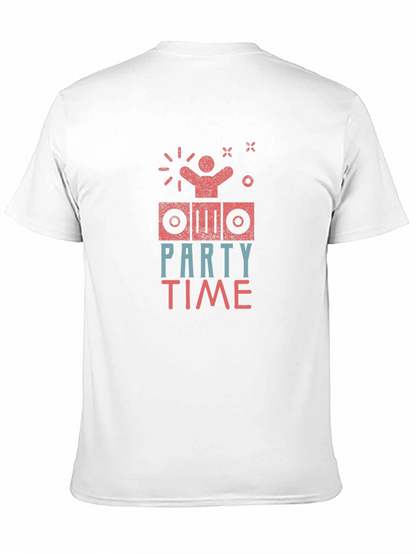 Party Time Graphic Print Tee