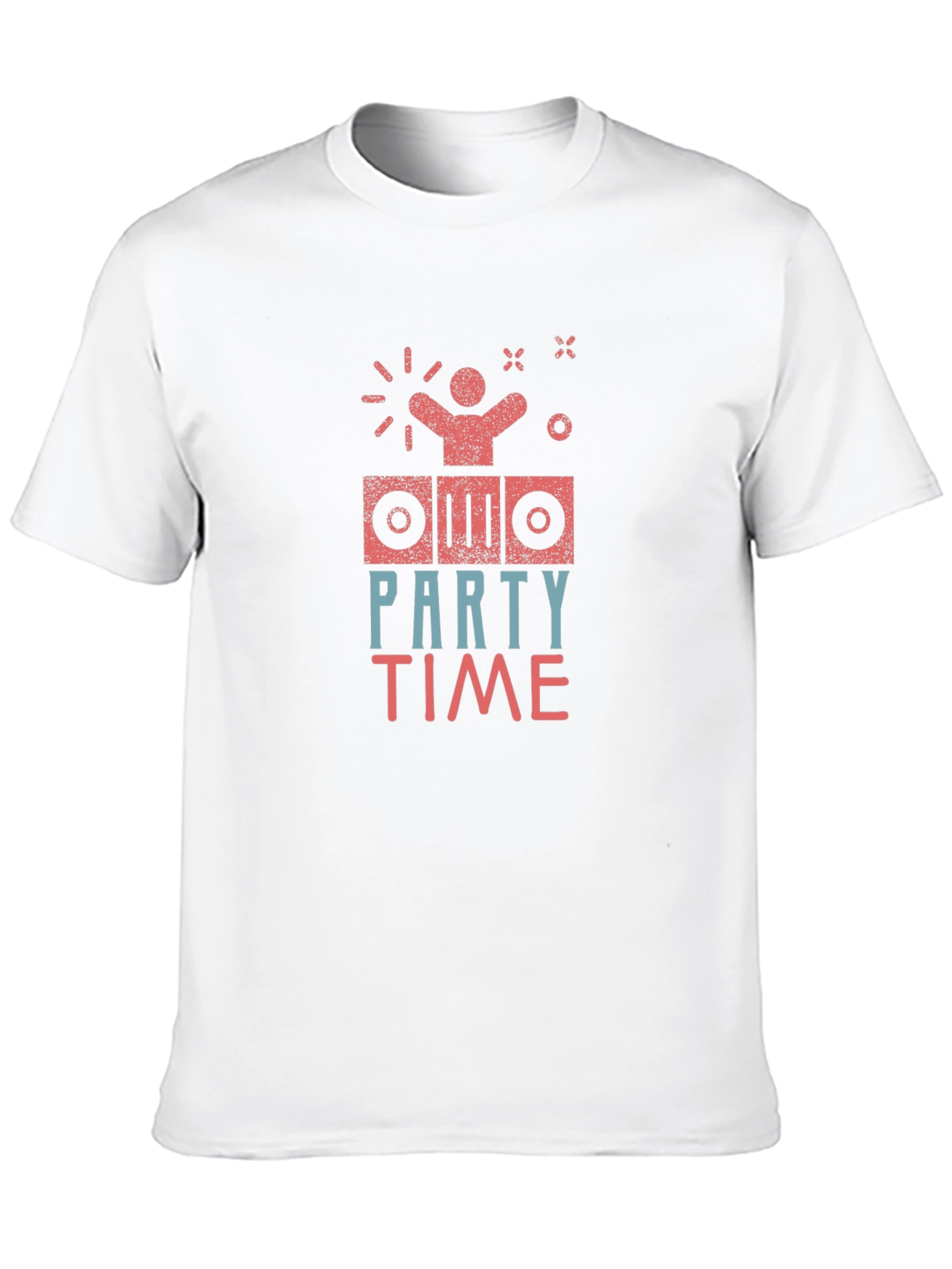 Party Time Graphic Print Tee