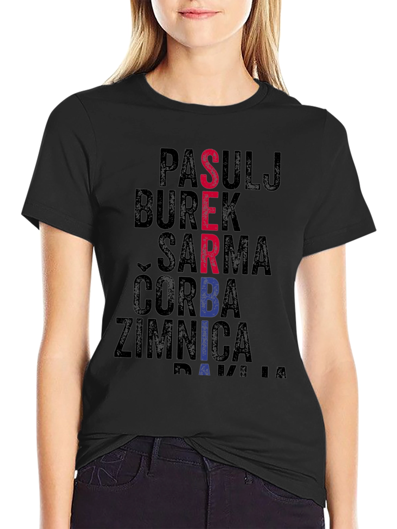 Serbian Food T-Shirt: Pasulj Burek Sarma & More!