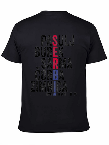 Serbian Food T-Shirt: Pasulj Burek Sarma & More!