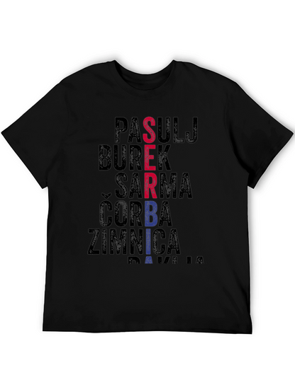 Serbian Food T-Shirt: Pasulj Burek Sarma & More!