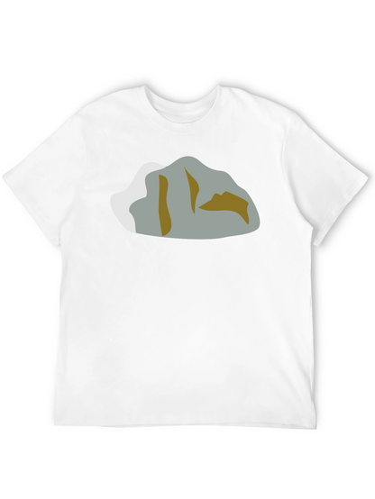 Mountain Graphic T-Shirt - Black Crew Neck Tee