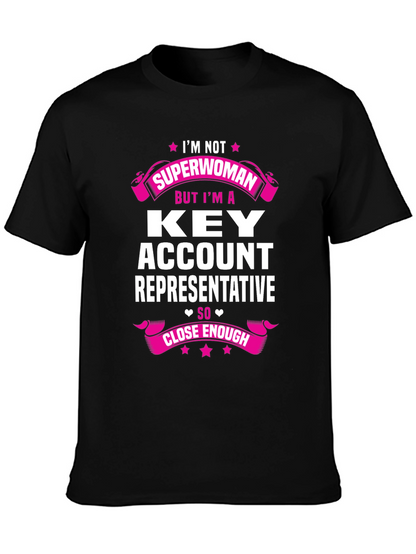 Key Account Representative Superwoman T-Shirt