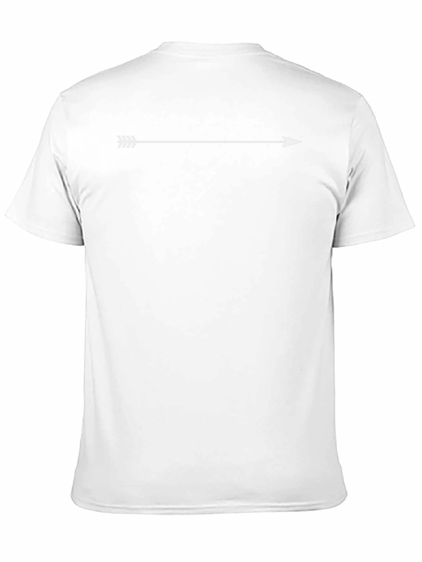 Mens Arrow Graphic Tee - Classic Black Casual Top
