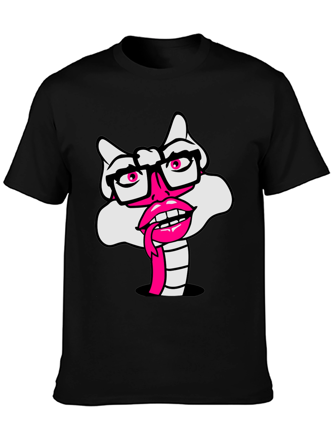 Novelty Cartoon Snake T-Shirt