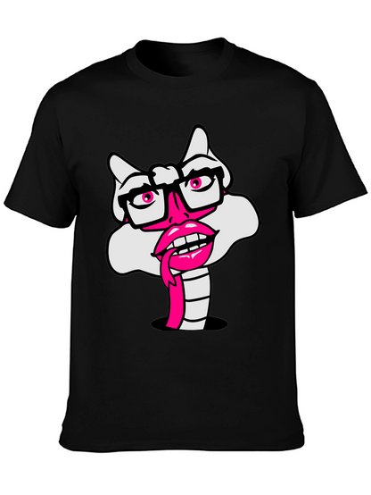 Novelty Cartoon Snake T-Shirt