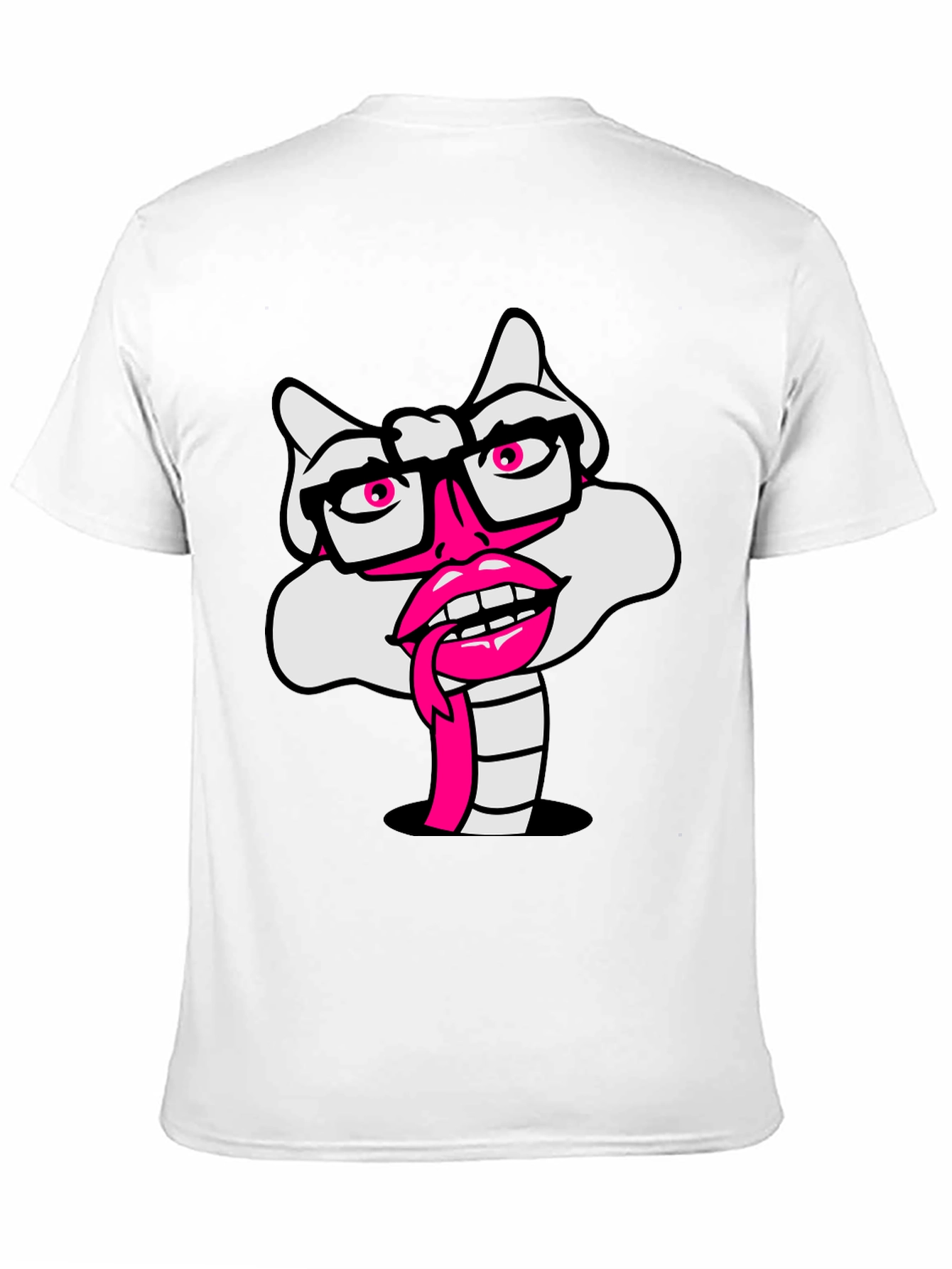 Novelty Cartoon Snake T-Shirt