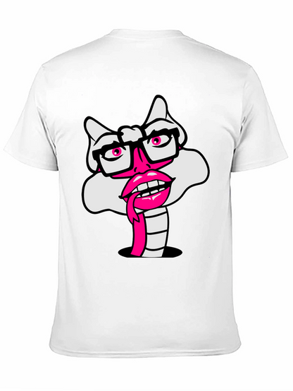 Novelty Cartoon Snake T-Shirt