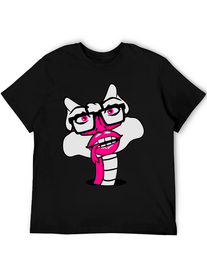 Novelty Cartoon Snake T-Shirt