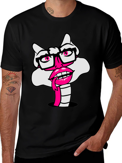 Novelty Cartoon Snake T-Shirt