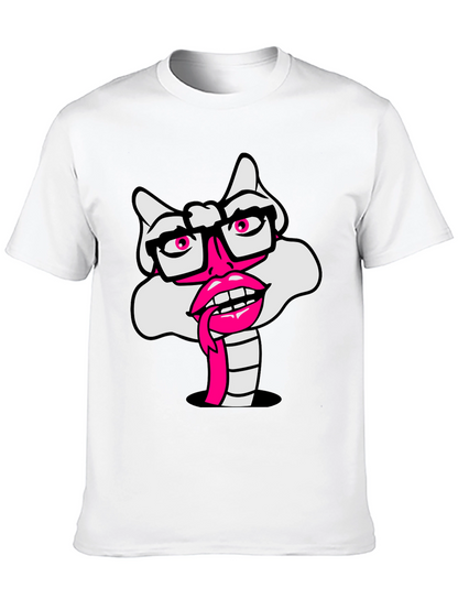 Novelty Cartoon Snake T-Shirt