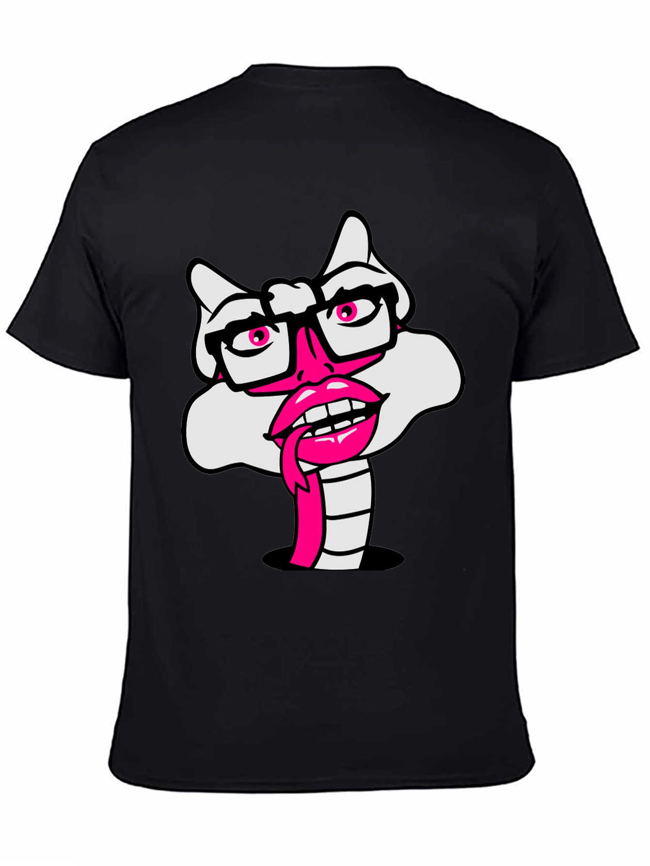 Novelty Cartoon Snake T-Shirt