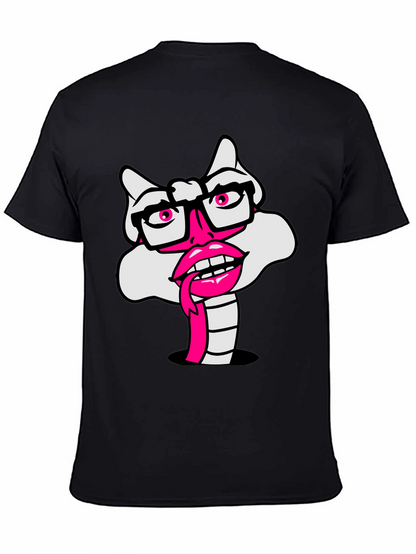Novelty Cartoon Snake T-Shirt